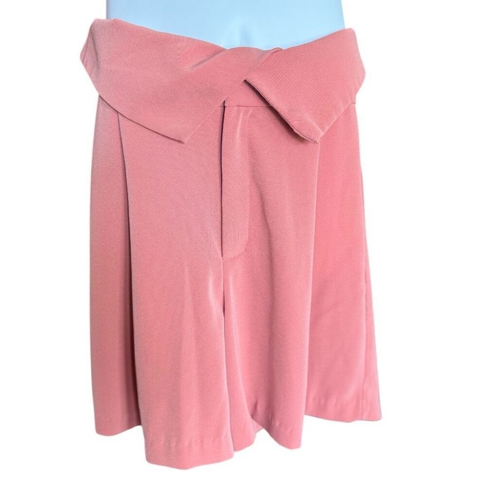 Womens Urban Outfitters Salmon High Waisted Fold Over Sailor Shorts - Sz M